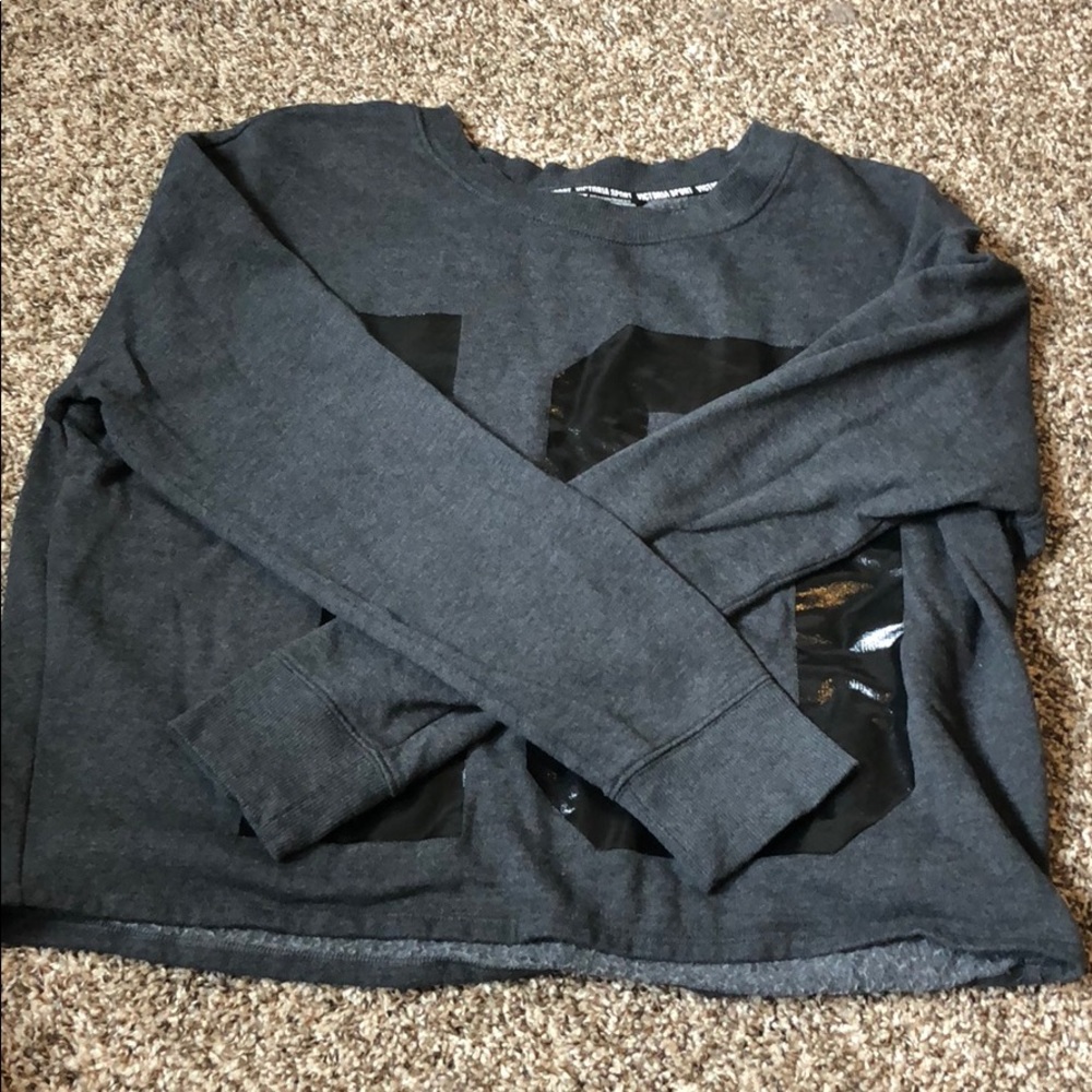 Victoria Sport crop sweater